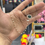 Load image into Gallery viewer, Niharika Semi Bridal Necklace Set (Nacklace, Earrings, Sheeshphool, Nath