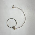 Load image into Gallery viewer, Shruti Semi Bridal Necklace Set (Nacklace, Earrings, Sheeshphool, Nath
