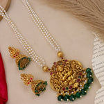 Load image into Gallery viewer, Temple Brass Long Necklace