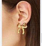 Load image into Gallery viewer, Trendy Western Bow Earrings