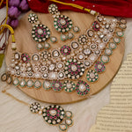 Load image into Gallery viewer, Sushmita Bridal Moissianite Choker Set