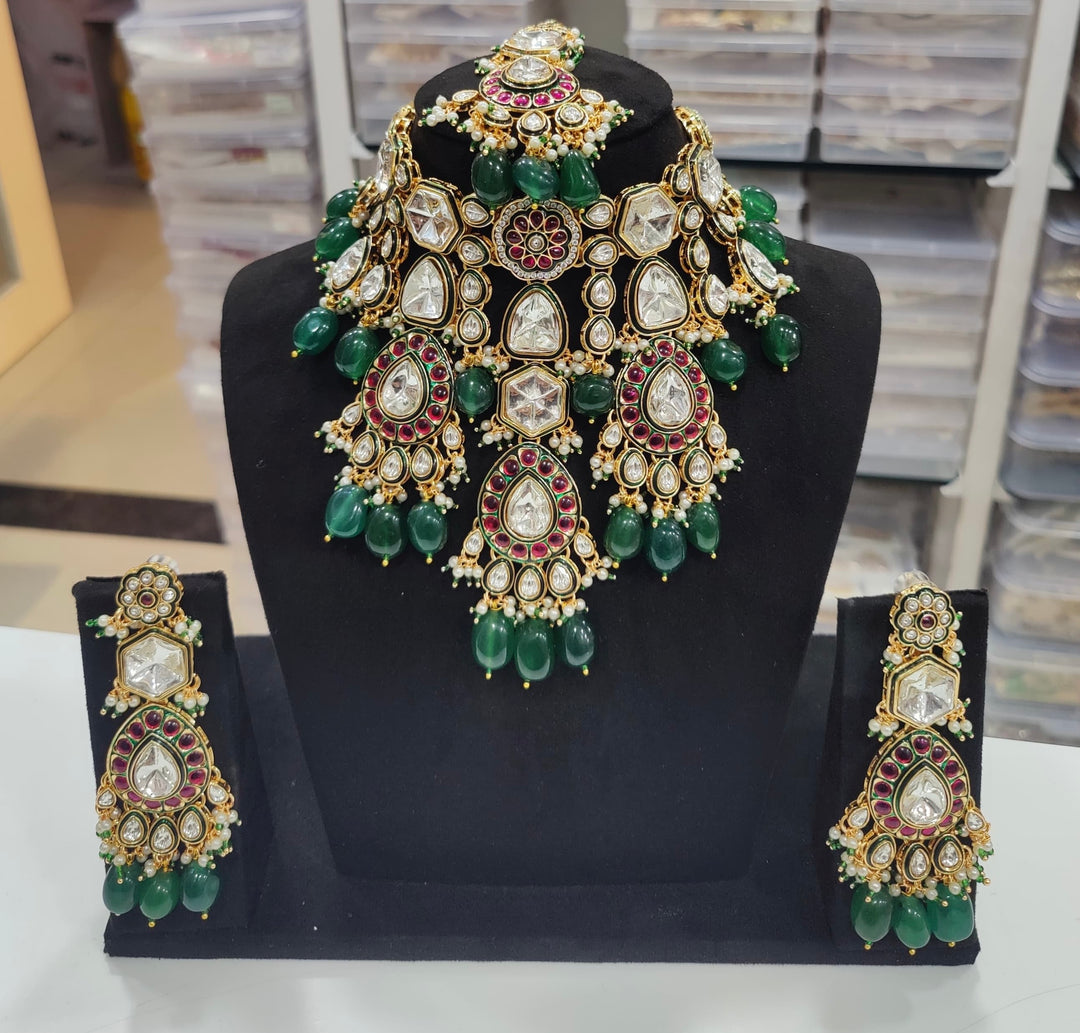 Tanu Premium l Polki Necklace