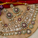 Load image into Gallery viewer, Sushmita Bridal Moissianite Choker Set