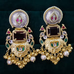 Load image into Gallery viewer, Kitna Kashmiri Brass Ghungroo Earrings