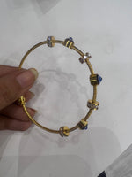 Load image into Gallery viewer, Evil Eye Stainless Steel Kada