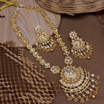 Load image into Gallery viewer, Veena Long Moissianite Rajwadi Copper Set