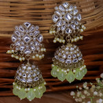 Load image into Gallery viewer, Keira Kundan Jhumka