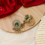 Load image into Gallery viewer, Jeni Moissianite Necklace - (Short Choker, Earrings, Sheeshphool, Nath)