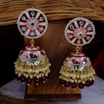 Load image into Gallery viewer, Prachi Meenakari Jhumka