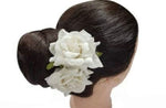 Load image into Gallery viewer, White Rose Hair Pin (1 Pin)