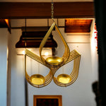 Load image into Gallery viewer, 3 Drop Hanging Candle Holder