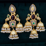 Load image into Gallery viewer, Pisha Kashmiri Brass Jhumk