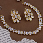 Load image into Gallery viewer, Varsha Moissianite Choker With Earrings