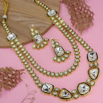 Load image into Gallery viewer, Saloni Premium Long Polki Necklace