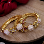 Load image into Gallery viewer, Hiya Rajwadi Kada With Ghungro