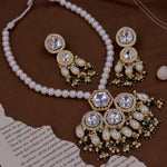 Load image into Gallery viewer, Twinkle Long Kundan Set