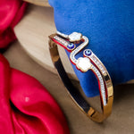 Load image into Gallery viewer, Yuna Evil Eye Stainless Steel Kada