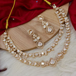 Load image into Gallery viewer, Chanchal 2 Layer Moissianite Necklace