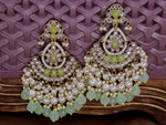 Load image into Gallery viewer, Nuzhat Chandbali- Mint