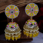 Load image into Gallery viewer, Prachi Meenakari Jhumka