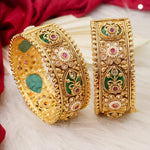 Load image into Gallery viewer, Dhan Heritage Brass kada