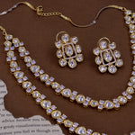 Load image into Gallery viewer, Jigisha 2 Layer Moissianite Set  With Earrings