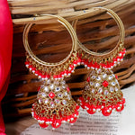 Load image into Gallery viewer, Khush Hoop Jhumka