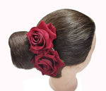 Load image into Gallery viewer, Red Rose Hair Pin (1 Pin)