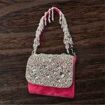 Load image into Gallery viewer, Designer Crystal Clutch - Pink