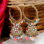 Load image into Gallery viewer, Khush Hoop Jhumka