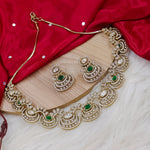 Load image into Gallery viewer, Chand Moissante Choker- Green