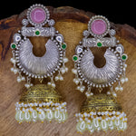 Load image into Gallery viewer, Vibha Premium Brass Jhumka