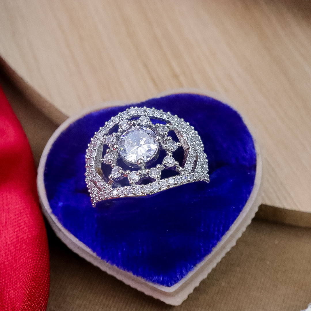 Lydia American Diamond Ring