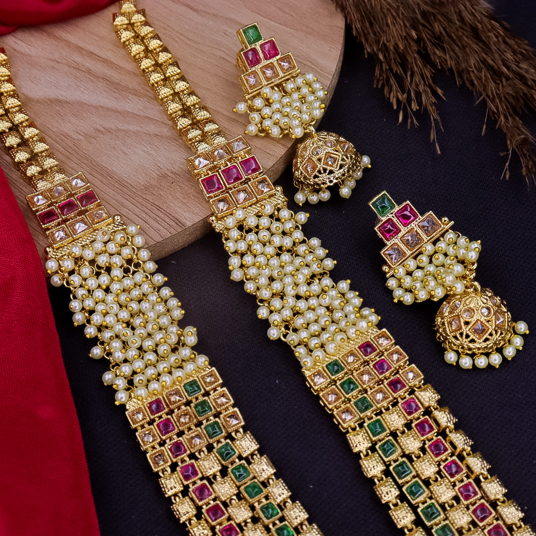 Padma Fusion Long Premium Copper Rajwadi Set