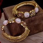 Load image into Gallery viewer, Hiya Rajwadi Kada With Ghungro