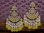 Load image into Gallery viewer, Nuzhat Chandbali- Yellow
