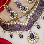 Load image into Gallery viewer, Stacy Moissianite Necklace - Purple