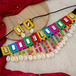 Load image into Gallery viewer, Sangh Shell Statement Choker