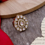 Load image into Gallery viewer, Moissanite Ring Adjustable