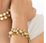 Load image into Gallery viewer, Luvkhush Premium Kundan Bracelet