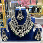 Load image into Gallery viewer, Pinky Premium 3 Layer Designer Kundan Necklace