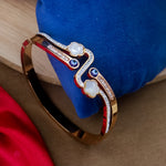 Load image into Gallery viewer, Yuna Evil Eye Stainless Steel Kada