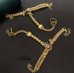 Load image into Gallery viewer, Chandni Premium Heritage Rajwadi Hathpanja - Pair