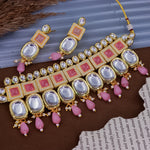 Load image into Gallery viewer, Pratima Kundan Choker Set