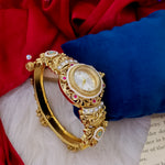 Load image into Gallery viewer, Rupa Designer Moissanite Openable Watch Kada