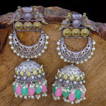 Load image into Gallery viewer, Laina  Premium Brass Jhumka