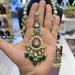 Load image into Gallery viewer, Saadia Layered Kundan Polki Necklace