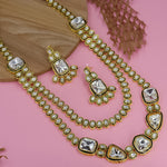 Load image into Gallery viewer, Saloni Premium Long Polki Necklace