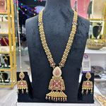Load image into Gallery viewer, Ranjan Long Rajwadi Chandanhar Set