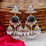 Load image into Gallery viewer, Sheisha 3 Jhumki Earrings